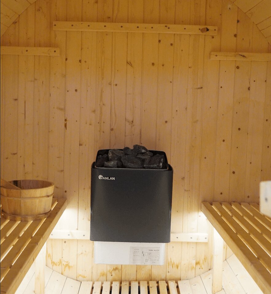 Luma sauna interior