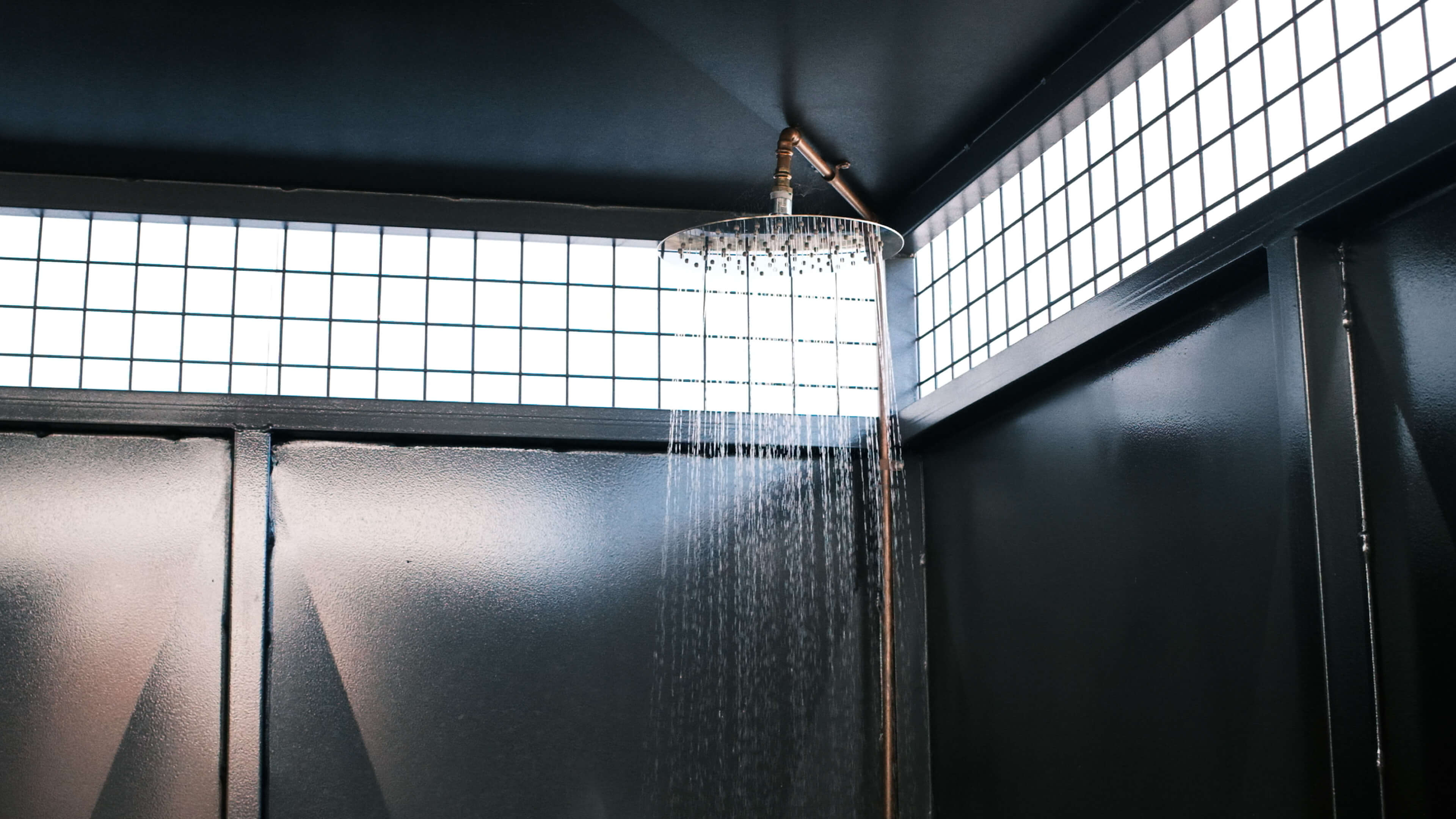 Cold shower contrast therapy